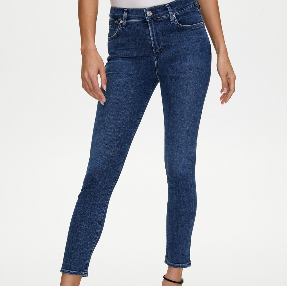 Rocket Crop High-Rise Skinny